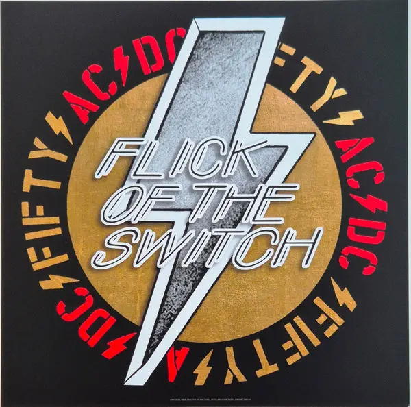 AC/DC - Flick Of The Switch (Gold, Edition, LP, Album, Reissue, Remastered, Stereo) - фото №10