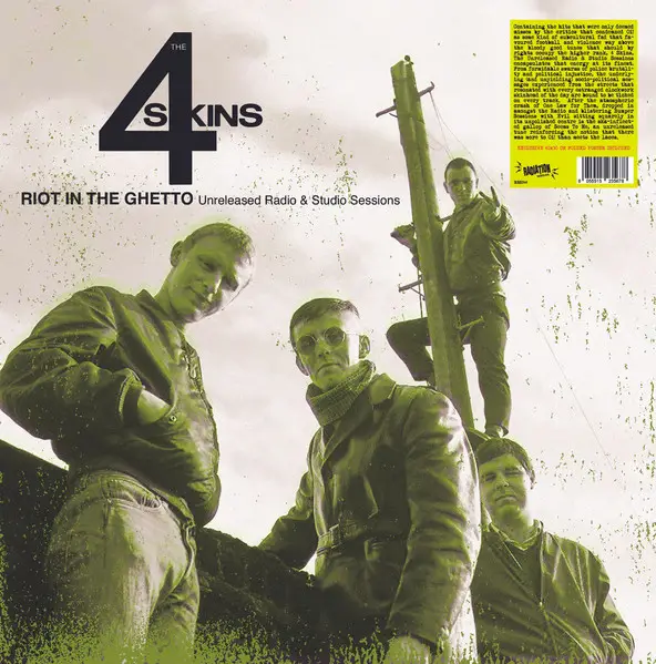 4 Skins - Riot In The Ghetto: Unreleased Radio & Studio Sessions (Red, LP, Compilation)