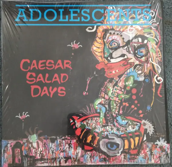 Adolescents - Caesar Salad Days (Red, LP, Album)