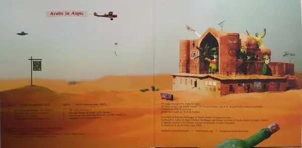 Arabs In Aspic - Strange Frame Of Mind (180 грамм, Прозрачный, Жёлтый, Альбом, Лимитированое, Ремастеринг) - фото №4