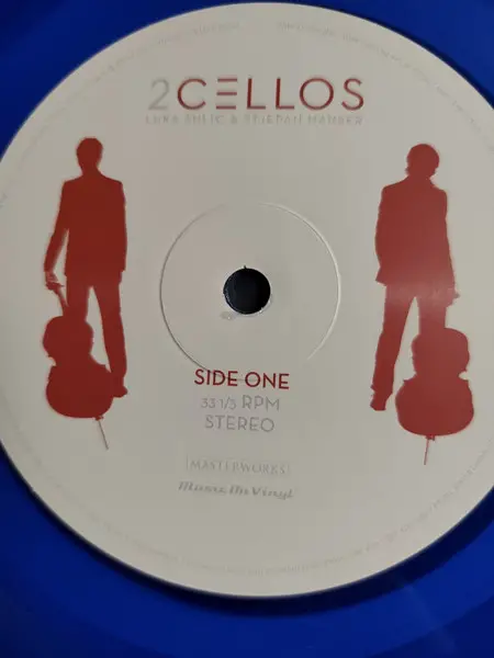 2Cellos - 2Cellos (Translucent, blue, LP, Album, Numbered, Reissue) - фото №5