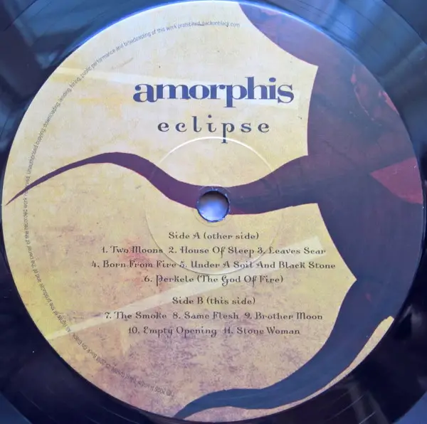 Amorphis - Eclipse (Розкладна обкладинка, Альбом, Перевидання) - фото №6