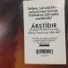 Árstíðir - Svefns Og Vöku Skil (Жёлтый, Красный, Чёрный, Альбом, Лимитированое, Переиздание) - фото №2