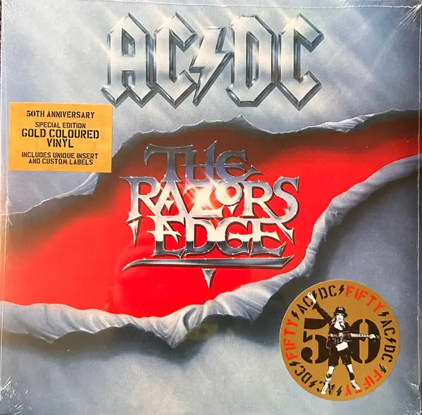 AC/DC - The Razors Edge (Gold, Edition, LP, Album, Reissue, Remastered, Stereo) - фото №12