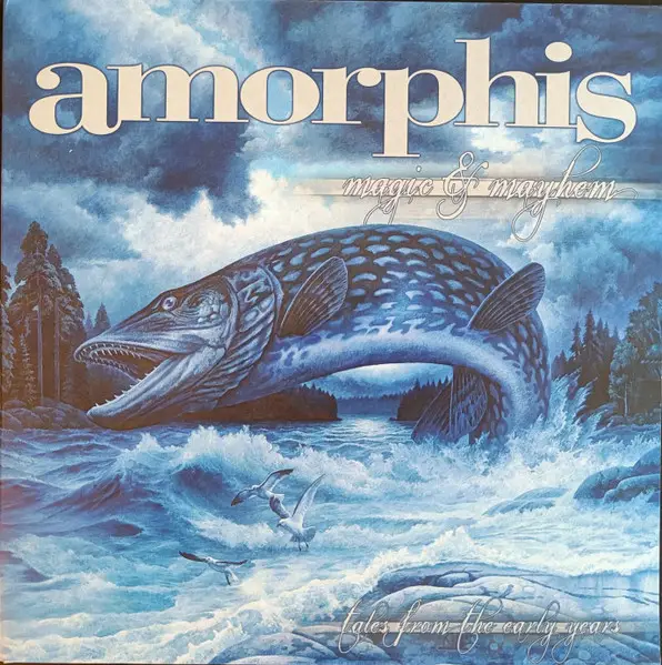 Amorphis - Magic & Mayhem - Tales From The Early Years (2 платівки, Синій, Альбом, Лимітоване, Перевидання)