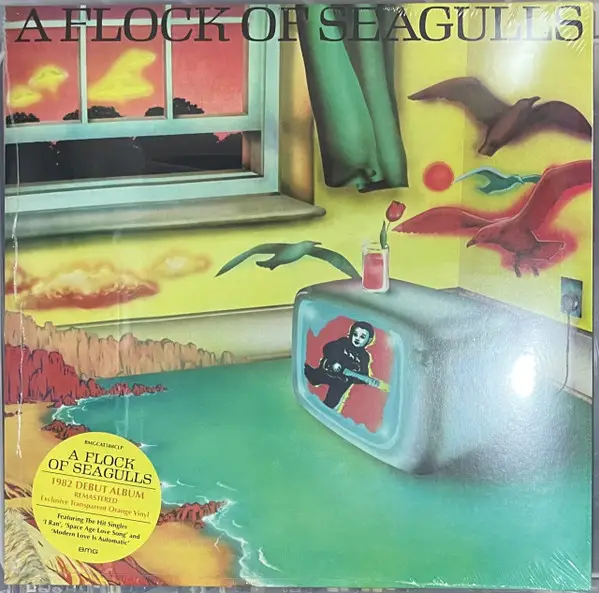 A Flock Of Seagulls - A Flock Of Seagulls (Orange, LP, Album, Reissue, Remastered, Stereo) - фото №7