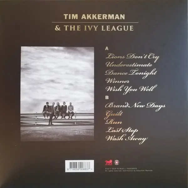 Tim Akkerman & The Ivy League - Lions Don't Cry (Раскладная обложка, Альбом) - фото №2