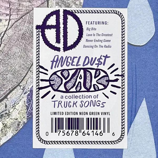 Angel Du$t - Yak: A Collection Of Truck Songs (Неон, Зелёный, Альбом, Лимитированое) - фото №2
