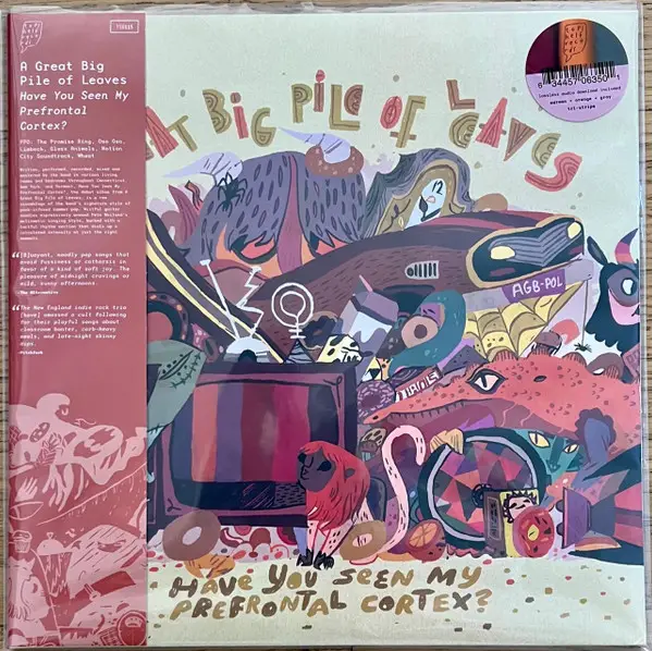 A Great Big Pile Of Leaves - Have You Seen My Prefrontal Cortex? (2 пластинки, Maroon, Orange)