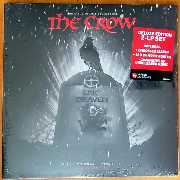 Graeme Revell - The Crow (Original Motion Picture Score) (2 платівки, Альбом, Deluxe видання, Перевидання) - фото №13