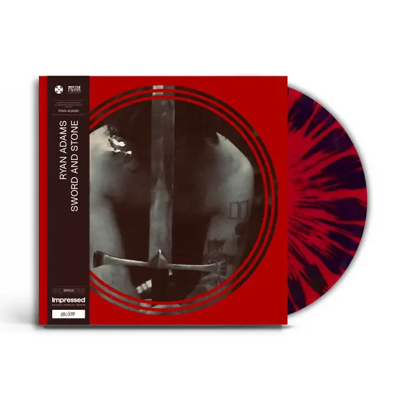 Ryan Adams - Sword & Stone (Red, Black, Splatter, LP, Numbered, Repress, Stereo) - фото №3