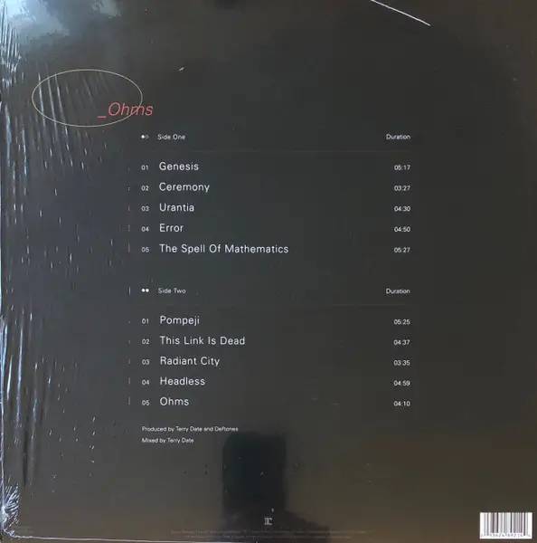 Deftones - _Ohms (Альбом) - фото №2