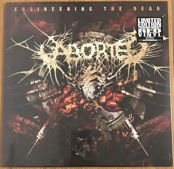 Aborted - Engineering The Dead  (Red, Transparent, LP, Album, Reissue) - фото №2