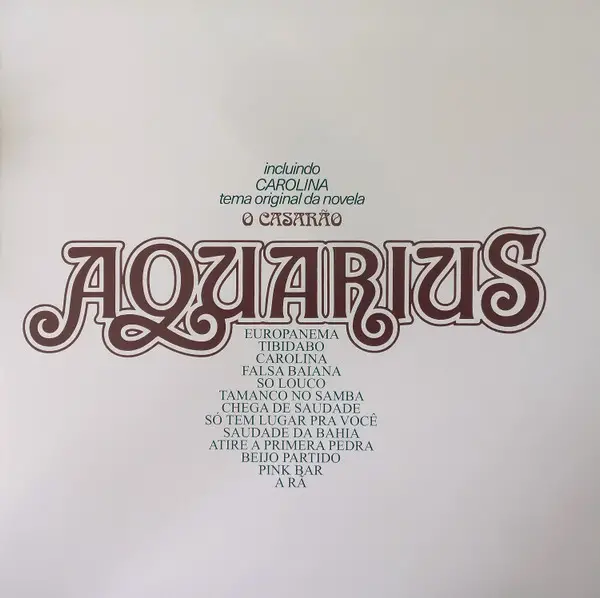 Aquarius - Aquarius (Красный, Альбом, Лимитированое, Переиздание)