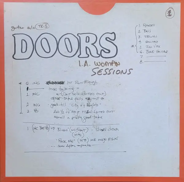 The Doors - L.A. Woman Sessions (4 платівки)