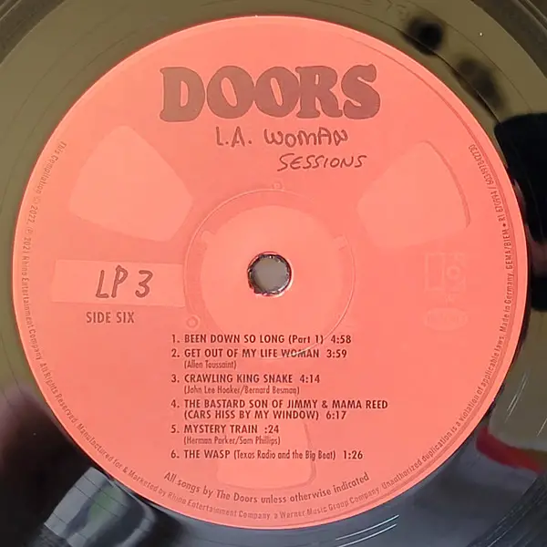 The Doors - L.A. Woman Sessions (4 платівки) - фото №8