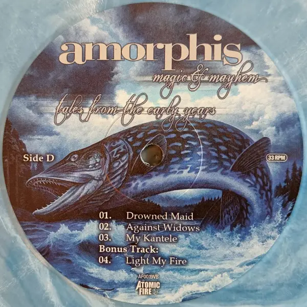 Amorphis - Magic & Mayhem - Tales From The Early Years (2 платівки, Синій, Альбом, Лимітоване, Перевидання) - фото №9