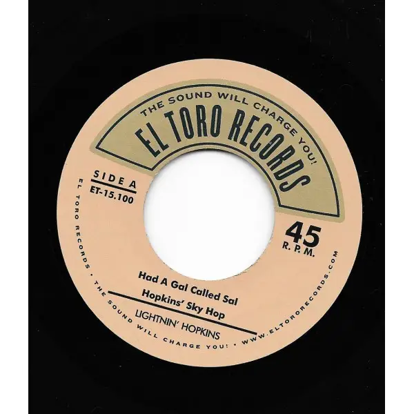 Lightnin' Hopkins - Had A Gal Called Sal (EP) - фото №3