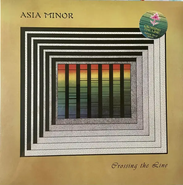 Asia Minor - Crossing The Line (180 грам, Жовтий, Альбом, Лимітоване, Перевидання, Ремастеринг)