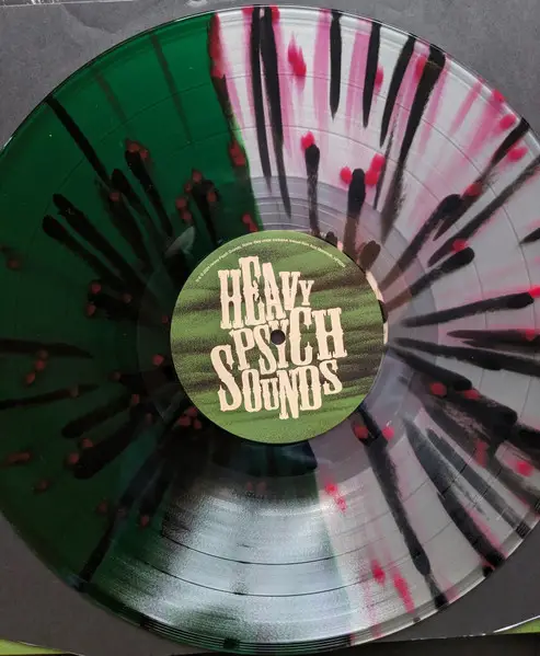 Acid Mammoth - Supersonic Megafauna Collision (Half, Transparent, Green, Black, Red, Splatter, LP, Album) - фото №8