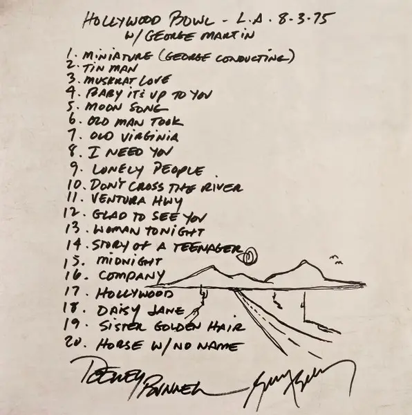 America - Live From The Hollywood Bowl 1975 (2 платівки, Кольоровий, Record Store Day, Лимітоване) - фото №7