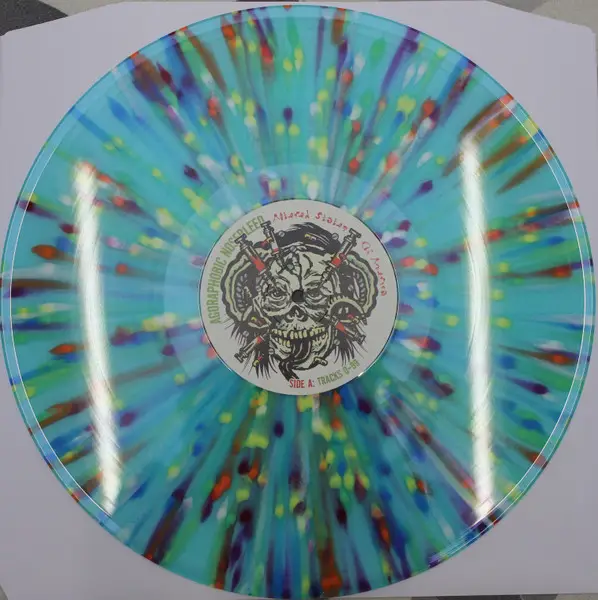 Agoraphobic Nosebleed - Altered States Of America / ANBRX II Delta 9 (Electric, Blue, LP, Album, Reissue) - фото №3