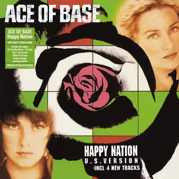 Ace Of Base - Happy Nation (U.S. Version) (Clear, LP, Reissue)