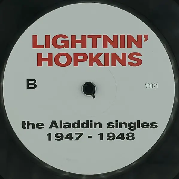 Lightnin' Hopkins - The Aladdin Singles 1947-1948 (LP, Compilation) - фото №4