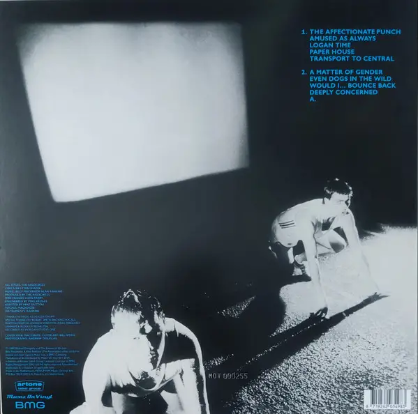 The Associates - The Affectionate Punch (Берюзовый, Альбом, Лимитированое, Пронумерованный, Переиздание) - фото №3