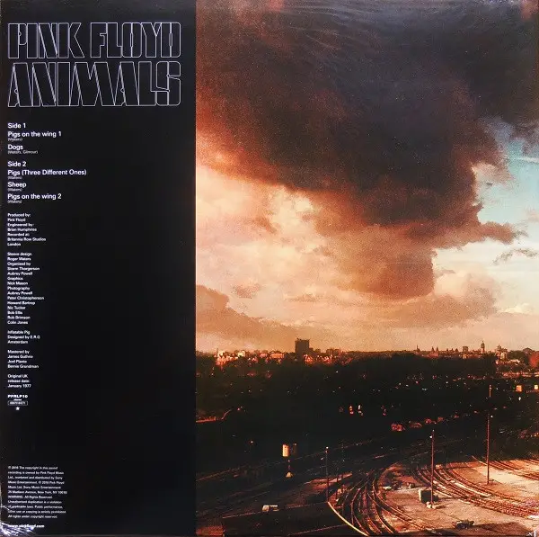 Pink Floyd - Animals (Розкладна обкладинка, 180 грам, Альбом, Перевидання, Ремастеринг) - фото №2