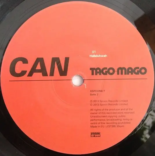 Can - Tago Mago (2 пластинки, Раскладная обложка, 180 грамм, Альбом, Переиздание, Ремастеринг) - фото №7