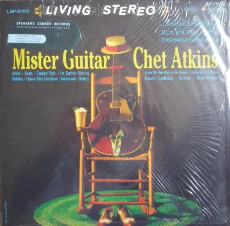 Chet Atkins - Mister Guitar (180 грам, Альбом, Ремастеринг) - фото №2