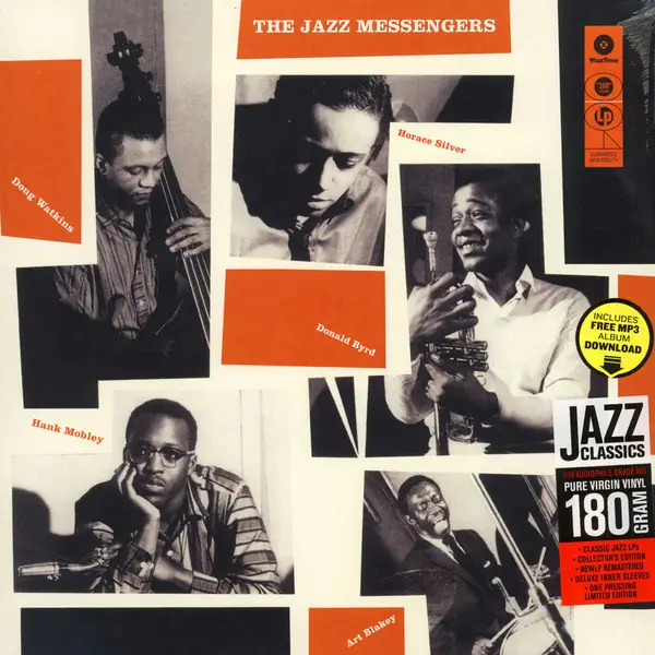 Art Blakey & The Jazz Messengers - The Jazz Messengers (180 грам, Альбом, Лимітоване, Перевидання, Ремастеринг)
