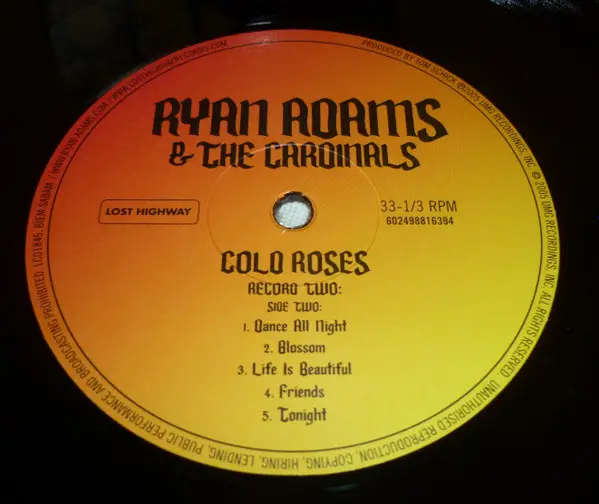 Ryan Adams & The Cardinals - Cold Roses (2 платівки, Gatefold, LP, Album) - фото №6