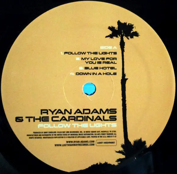Ryan Adams & The Cardinals - Follow The Lights (EP) - фото №3