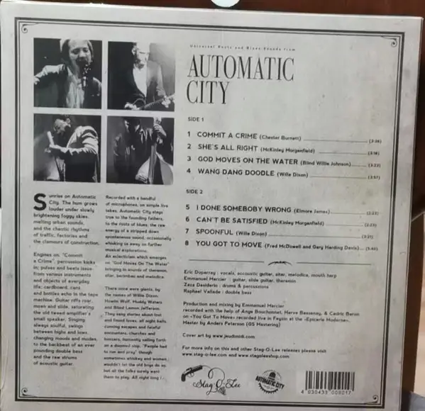 Automatic City - One Batch Of Blues (33 ⅓ об/мин, Лимитированое) - фото №2