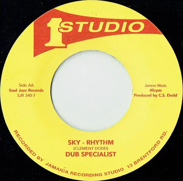 Horace Andy & Dub Specialist - Skylarking / Sky - Rhythm (45 об/мин, Ремастеринг) - фото №2