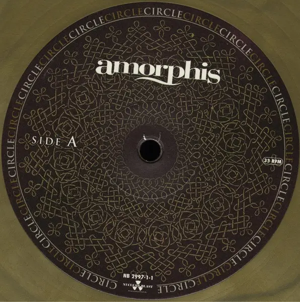 Amorphis - Circle (2 платівки, Золотий, Альбом, Лимітоване, Пронумерований) - фото №2