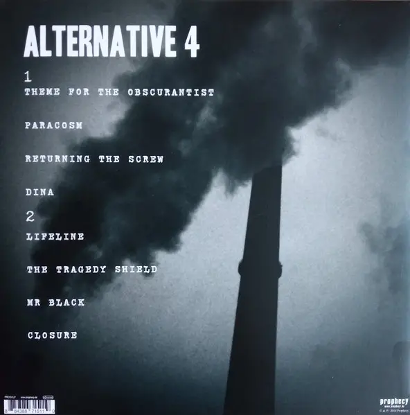 Alternative 4 - The Obscurants (Раскладная обложка, Альбом) - фото №4