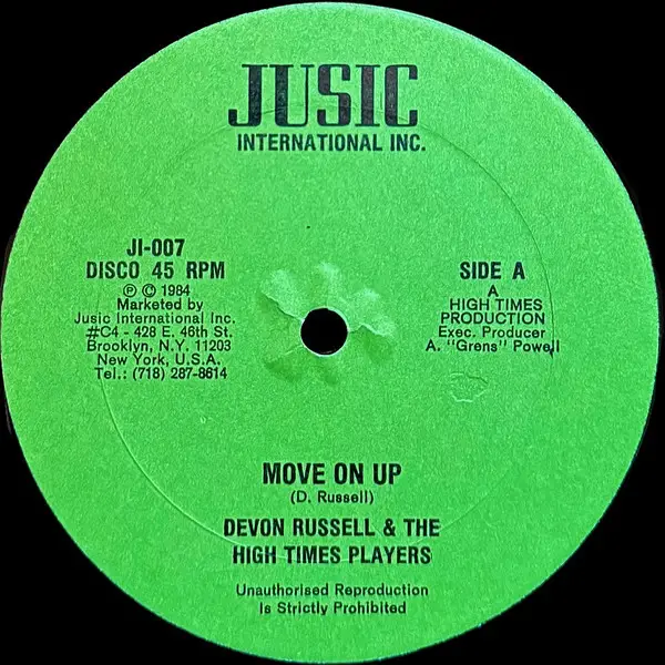 Devon Russell & High Times Players - Move On Up / William Tell