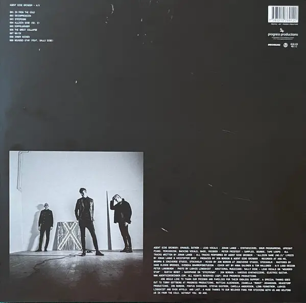 Agent Side Grinder - A/X (LP, Album) - фото №2
