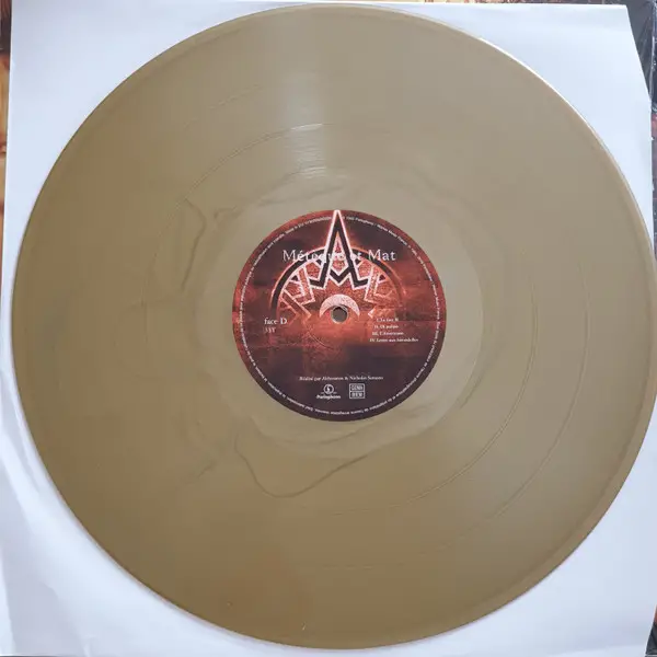 Akhenaton - Métèque Et Mat (3 платівки, 180 грам, Золотий, Альбом, Лимітоване, Перевидання, Ремастеринг) - фото №6
