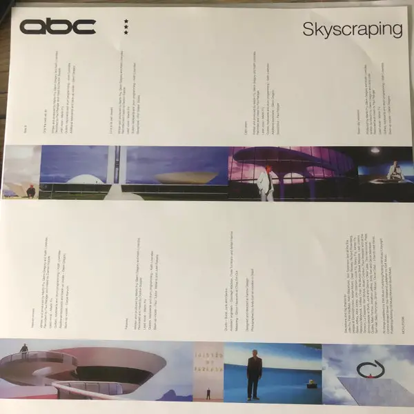 ABC - Skyscraping (White, Blue, Marble, 180g, LP, Numbered, Reissue, Stereo) - фото №5
