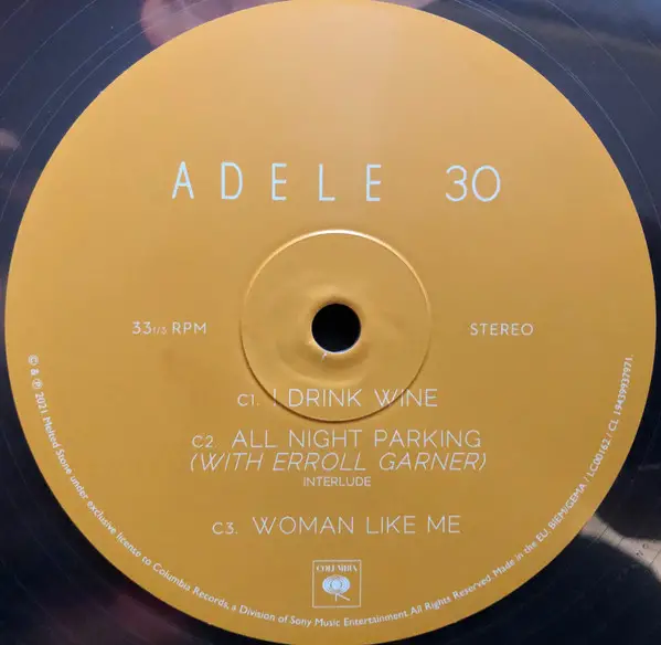Adele - 30 (2 платівки, Clear, LP, Album, Stereo) - фото №5