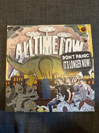 All Time Low - Don‘t Panic: It‘s Longer Now! (2 платівки, Помаранчевий, Альбом) - фото №2