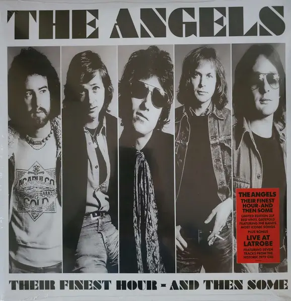 The Angels - Their Finest Hour - And Then Some (2 платівки, Червоний, Збірник, Лимітоване, Перевидання)