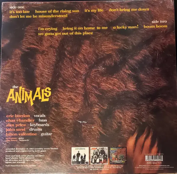 The Animals - Greatest Hits Live! (Ремастеринг) - фото №2