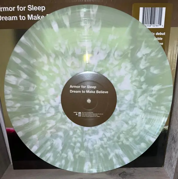 Armor For Sleep - Dream To Make Believe (Зелёный, Белый, Брызги, Альбом, Лимитированое, Переиздание) - фото №3