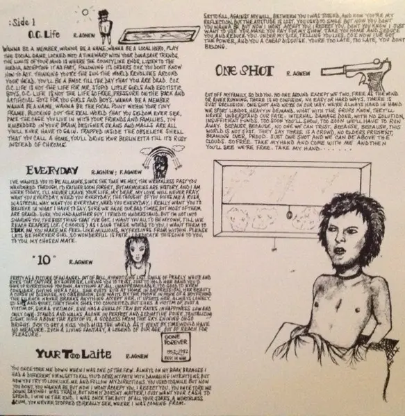 Rikk Agnew - All By Myself (Green, LP, Album, Repress) - фото №3