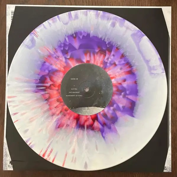 A Secret Revealed - When The Day Yearns For Light (Purple, Pink, Red, splatter, LP, Album, Stereo) - фото №4